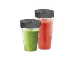 Magimix To-go bæger-sæt til blender 2 dele Klar/Grå