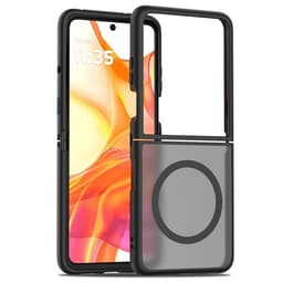 SKALO Motorola Razr 60 Ultra 5G Skin-touch Hybrid Cover - Sort