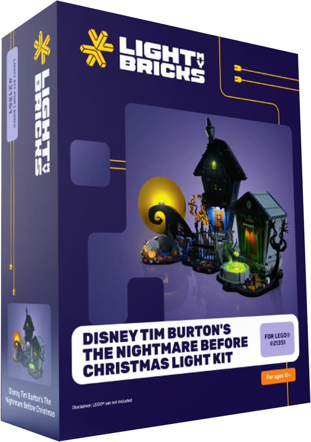 Light My Bricks Nightmare before Christmas ljuskit
