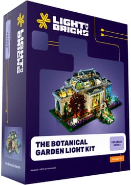 Light My Bricks The Botanical Garden lyssett 21353