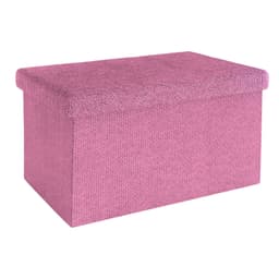 Taitettava penkki 49x30x30 cm Jakkara (vaaleanpunainen)