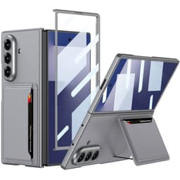 Leather Shield kuori Samsung Galaxy Z Fold 7 - Glacier gray