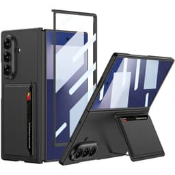 Leather Shield cover Samsung Galaxy Z Fold 7 - Onyx black