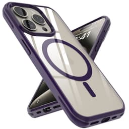 iPhone 15 PRO Deksel MagSafe kompatibel (Lilla)