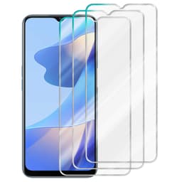 OPPO A16 / A16s 3x Skærmbeskytter Beskyttelsesfolie