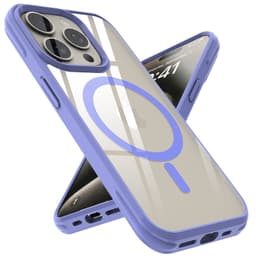 iPhone 15 PRO Cover Etui MagSafe kompatibel (lilla)