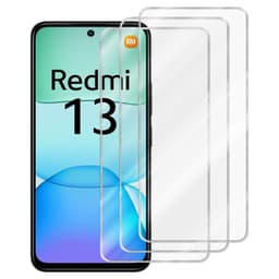 Xiaomi RedMi 13 4G 3x Skyddsglas Skyddsfilm Skärmskydd