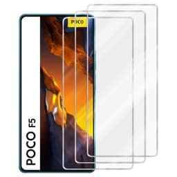 Xiaomi Poco F5 3x Skyddsglas Skyddsfilm Skärmskydd