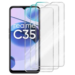 Realme C35 3x Skjermbeskytter Beskyttelsesfilm