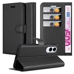 Samsung Galaxy S25 Edge Pungetui Cover Case (sort)