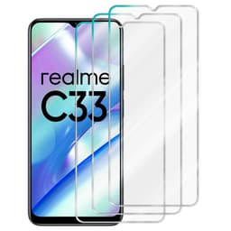 Realme C33 3x Skærmbeskytter Beskyttelsesfolie