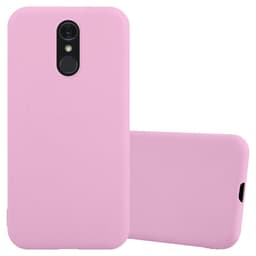 Cover LG Q7 / Q7a / Q7+ Etui Case (Lyserød)