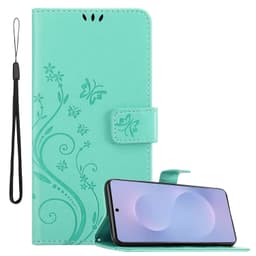 Samsung Galaxy S25 Edge Pungetui Cover Blomster