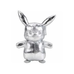 Pokémon Plysj 30 cm 25th Celebration - Silver Pikachu (PKW2379)