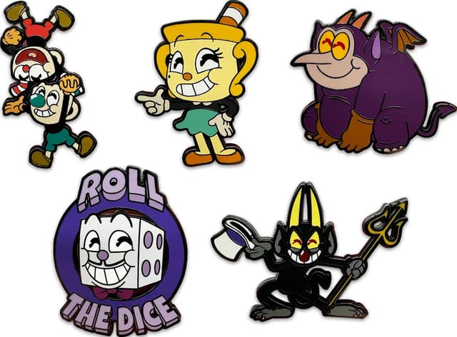 YouTooz Cuphead pin-set