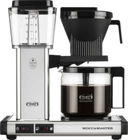 Moccamaster Optio kaffemaskine 53613 (poleret sølv)