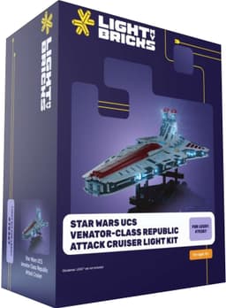 Light My Bricks UCS Venator-Class Republic Attack Cruiser lyskit 75367