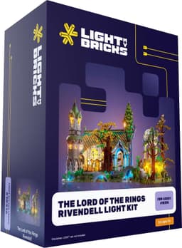Light My Bricks Lord of the Rings Rivendell lyskit 10316