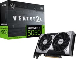 MSI GeForce RTX 5050 8G VENTUS 2X OC näytönohjain