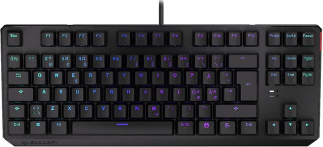 Endorfy Thock Red Nordiskt tangentbord