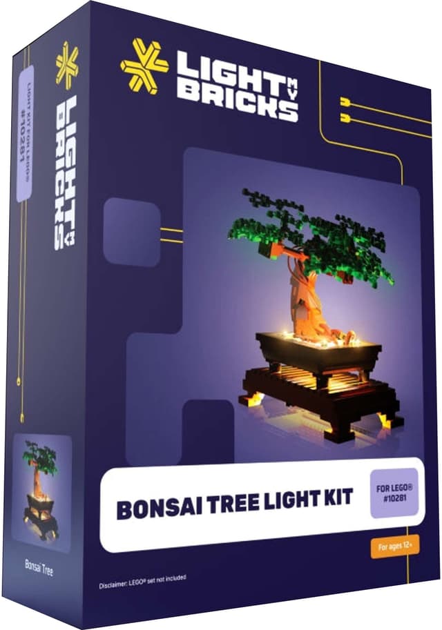 Light My Bricks Bonsai-träd belysningsset