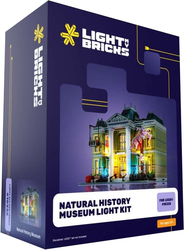 Light My Bricks Naturhistorisk Museum lyskit 10326