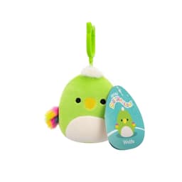 Squishmallows 9 cm P22 Clip On - Wolfe Green Parrot