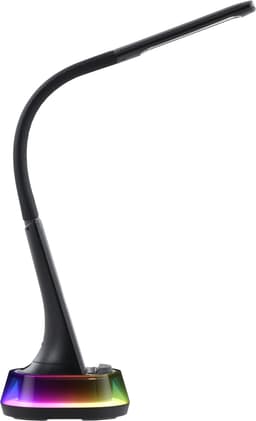 Wistream Skrivbord & Stream RGB-belysning (svart)