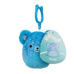 Squishmallows 9 cm - Clip On - Sarge Jaguar