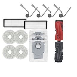 Roborock Q Revo Curv Tillbehörspaket-1 Huvudborste, 4 Moppdukar, 2 Fil