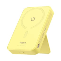 Powerbank Baseus MagPro Magnetic 5000mAh 20W, MagSafe (keltainen)