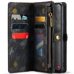 CaseMe mobilcover 008 8-kort Samsung Galaxy S25 FE - Sort/grå