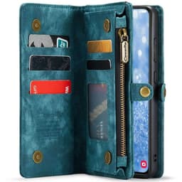 CaseMe puhelimenkotelo 008 8-kortti Samsung Galaxy S25 FE - Sininen