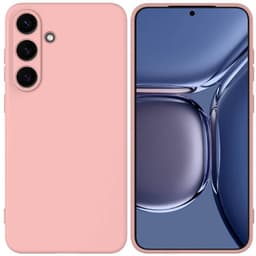 Liquid silikone cover Samsung Galaxy S25 FE - Peach