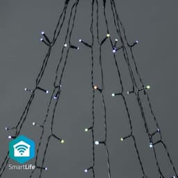 Nedis SmartLife Jouluvalot | Puu | Wi-Fi | RGB | 180 LED's | 10 x 2 m | Android™ / IOS