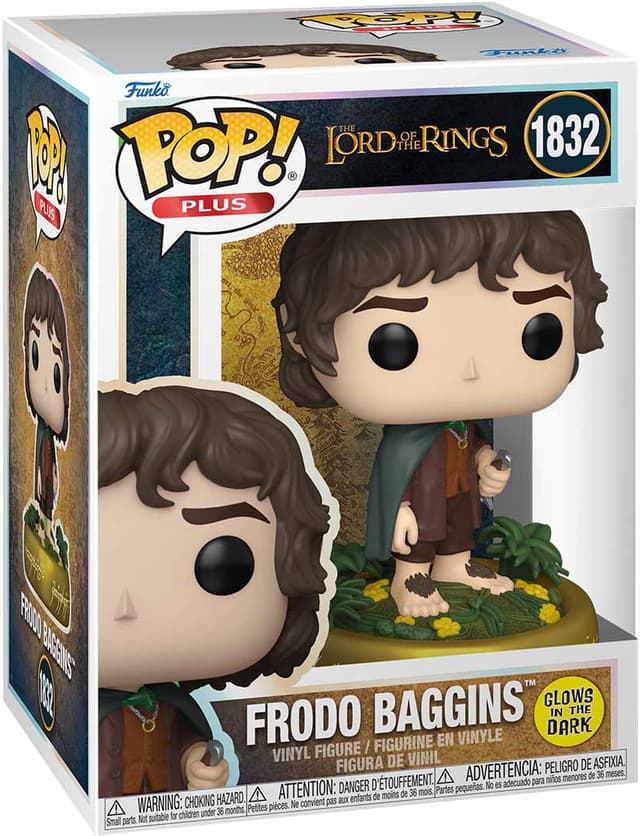 Funko POP! Lord of the Rings Frodo Baggins figur (#1832, Glow)