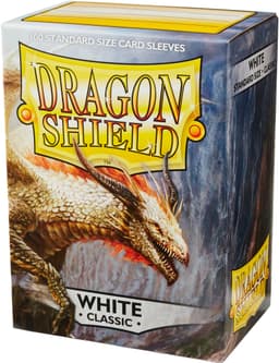 Dragon Shield Classic sleeves (valkoinen, 100 kpl)