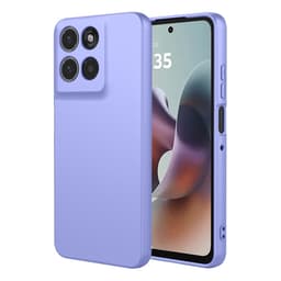 SKALO Motorola Moto G56 5G Ultratyndt TPU Cover - Lilla