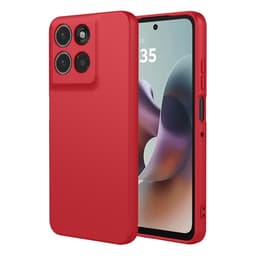 SKALO Motorola Moto G56 5G Ultratyndt TPU Cover - Rød