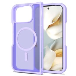 SKALO Google Pixel 10 Pro Fold Skin-touch Hybrid Suojakuori - Violetti