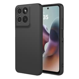 SKALO Motorola Moto G56 5G Ultratunn TPU Skal - Svart