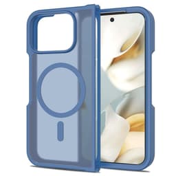 SKALO Google Pixel 10 Pro Fold Skin-touch Hybrid Cover - Blå