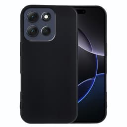 SKALO Motorola Moto G86 Power 5G Mattsvart Ultratunn TPU Skal - Svart