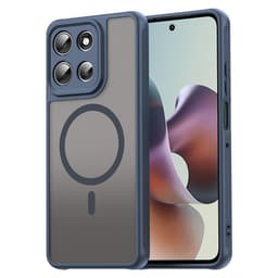 SKALO Motorola Moto G56 5G Mat Hybrid Cover - Blå