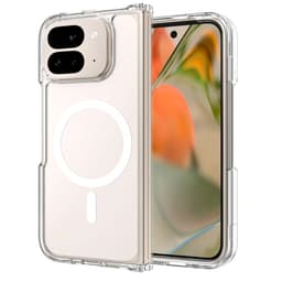 SKALO Google Pixel 10 Pro Fold Läpinäkyvä TPU Suojakuori - Läpinäkyvä