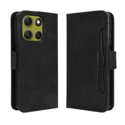 SKALO Motorola Moto G86 Power 5G 6-FACK Plånboksfodral - Svart