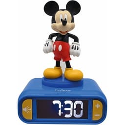 Lexibook Mickey 3D digitalt vækkeur og natlampe (RL800MCH)