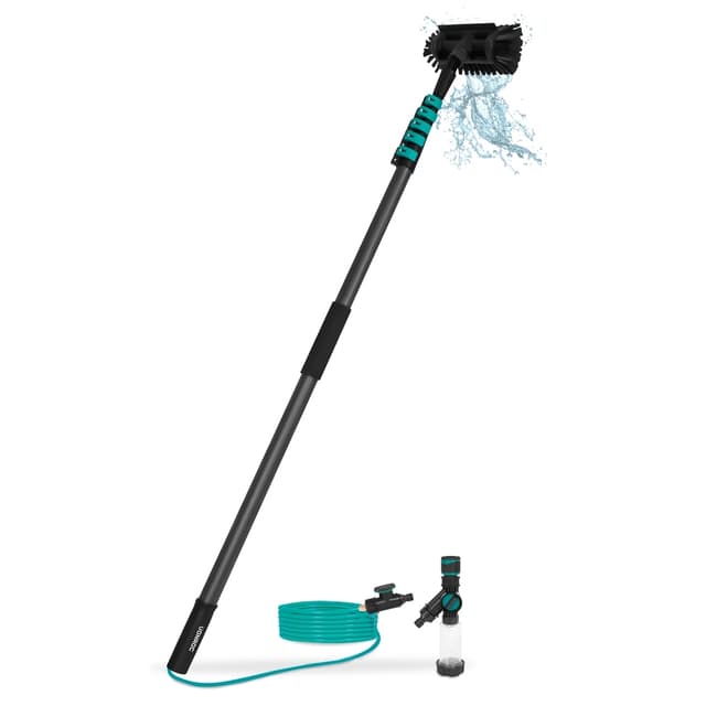 VONROC 3K Full Carbon Teleskopisk Tvättborste – 7,5 m