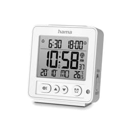 Hama Digital Alarm Clock ""Rhodos"" DCF White