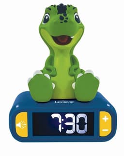 Lexibook Dino - Digital 3D-väckarklocka (RL800DINO)